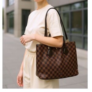 Authentic Louis Vuitton Kensington with Iconic Design